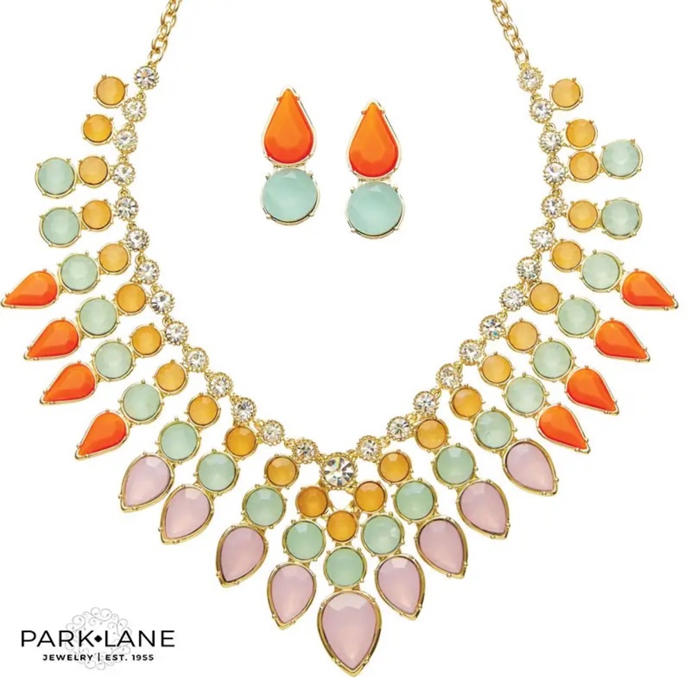 Park Lane Cosmos Necklace and Earring Set